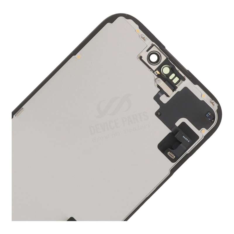 Screen Replacement with Proximity Light Sensor Flex Cable for iPhone 15 Diagnosable Black Ori
