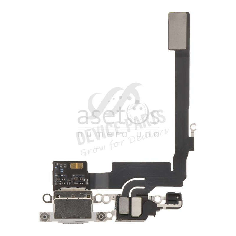 Charging Port Flex Cable with Charging Port Module for iPhone 16 Pro Natural Titanium Ori R