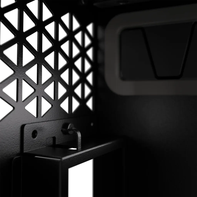 6500X RGB Mid-Tower Black Dual Chamber PC Case; 2x 3.5'' |  2x 2.5'' Drive Bays; 360mm Radiator c...