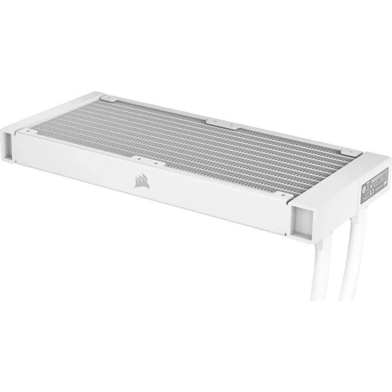 Corsair iCUE H100i ELITE RGB 240mm Liquid CPU Cooler - White AMD: AM5; AM4; sTRX4; sTR4 | Intel L...