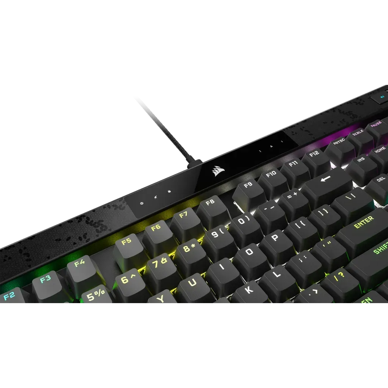 Corsair K70 MAX RGB Magnetic-Mechanical Gaming Keyboard; Adjustable CORSAIR MGX Switches; Steel Gray