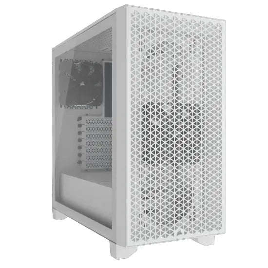3000D AIRFLOW White Mid-Tower PC Case; 2x 3.5'' |  2x 2.5'' Drive Bays; Up to 360mm Radiator comp...