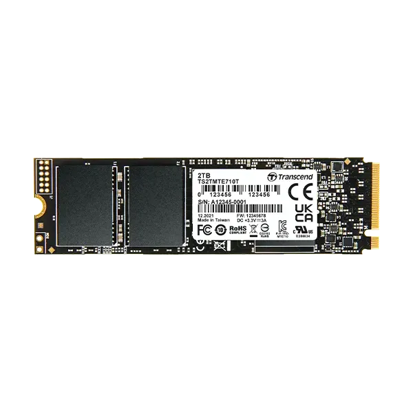 Transcend 256GB MTE710T-I Wide Temperature Embedded NVMe SSD