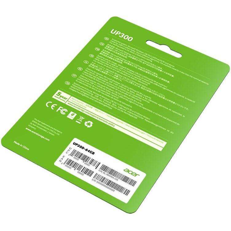 ACER USB3.2 GEN1 64GB BLACK