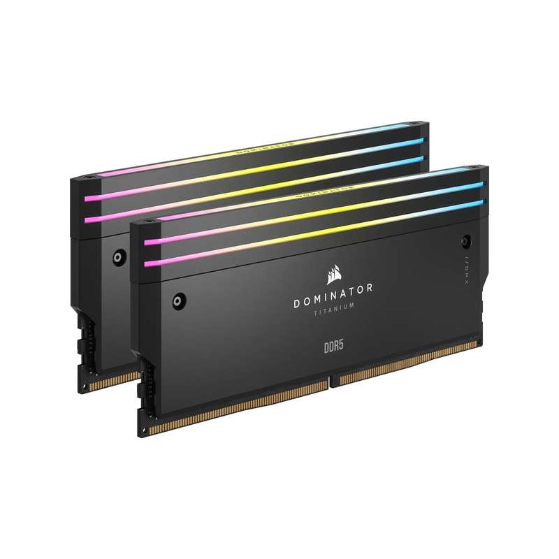 Corsair DOMINATOR TITANIUM 48GB (2 x 24GB) DDR5 7200 CL36-46-46-116 1.40V Intel XMP - BLACK