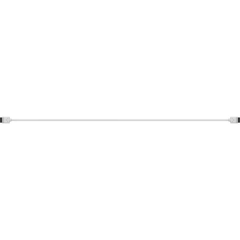 CORSAIR iCUE LINK Cable; 1x 600mm with Straight connectors; White