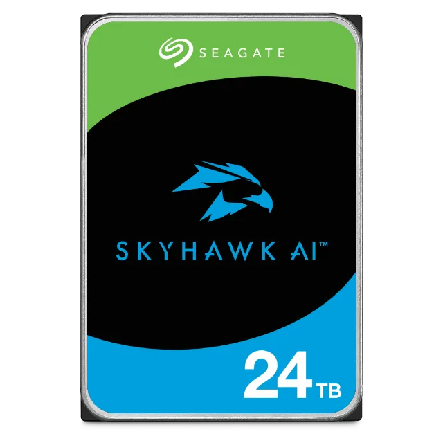 Seagate Skyhawk AI ST24000VE002 24TB 3.5'' HDD Surveillance Drives; SATA 6GB/s Interface; 256MB C...