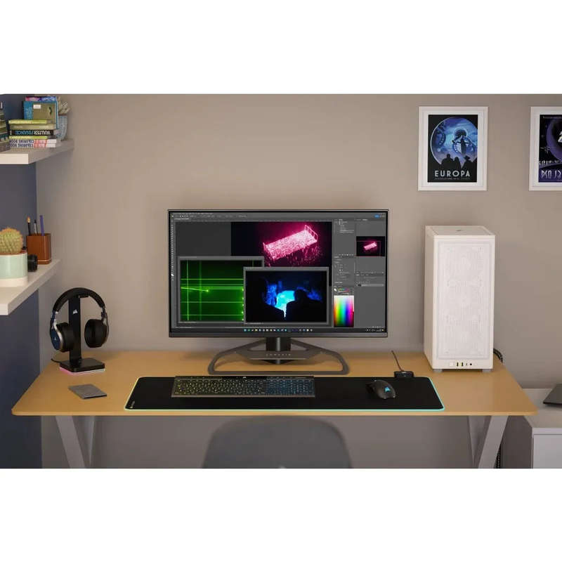 2000D AIRFLOW White Mini-ITX PC Case; 3x 2.5'' Drive Bays; Up to 360mm Radiator compatible