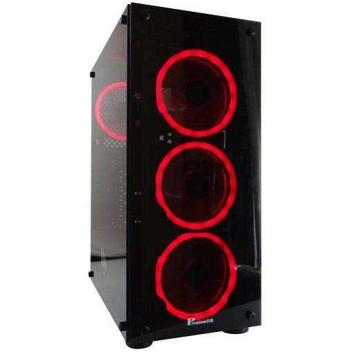 GAMING CASE NO PSU 4 LED FAN