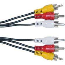 3 RCA TO 3 RCA 10M CABLE