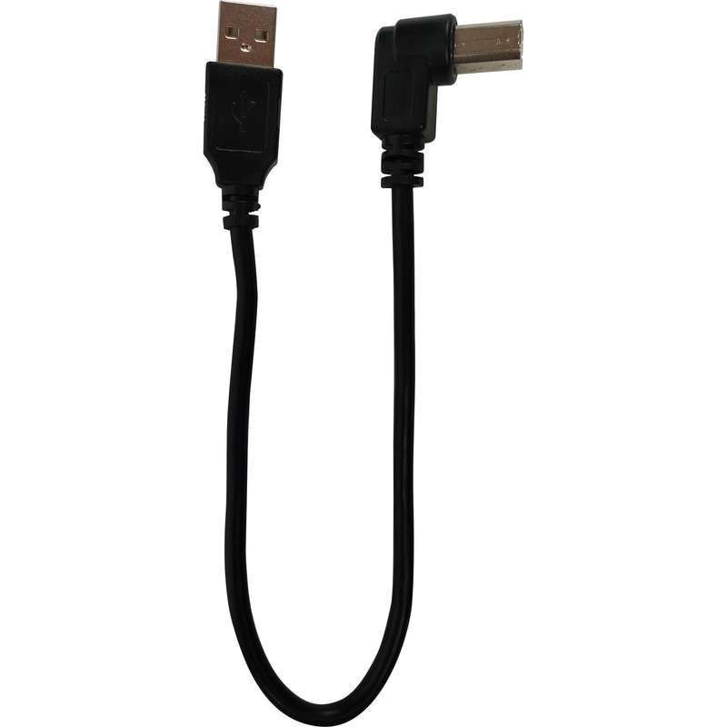 RIGHT ANGLE USB 2 TO TYPE B