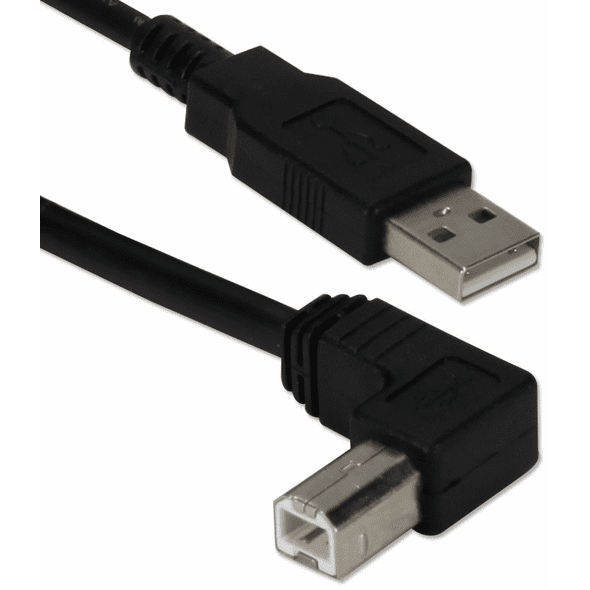RIGHT ANGLE USB 2 TO TYPE B