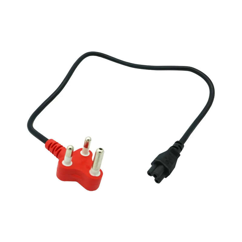 POWER CORD (CLOVER TO PLUG) REDPLUG; 1.8 - 2M.