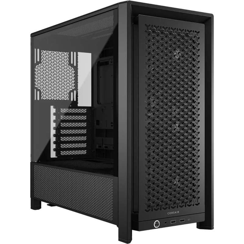 FRAME 4000D RS Black Mid-Tower PC Case; 2x 3.5'' |  2x 2.5'' Drive Bays; Up to 360mm Radiator com...