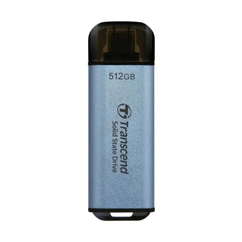 TRANSCEND 512 GB ESD300C USB3.2 TYPE C (USB 10Gbps) OTG COMPACT PORTABLE SSD  - Read 1050MB/s Wri...