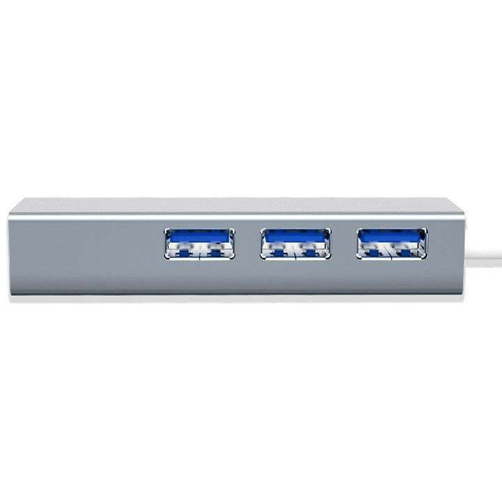 TYPE-C  TO 3 X USB3.0 + GIGLAN