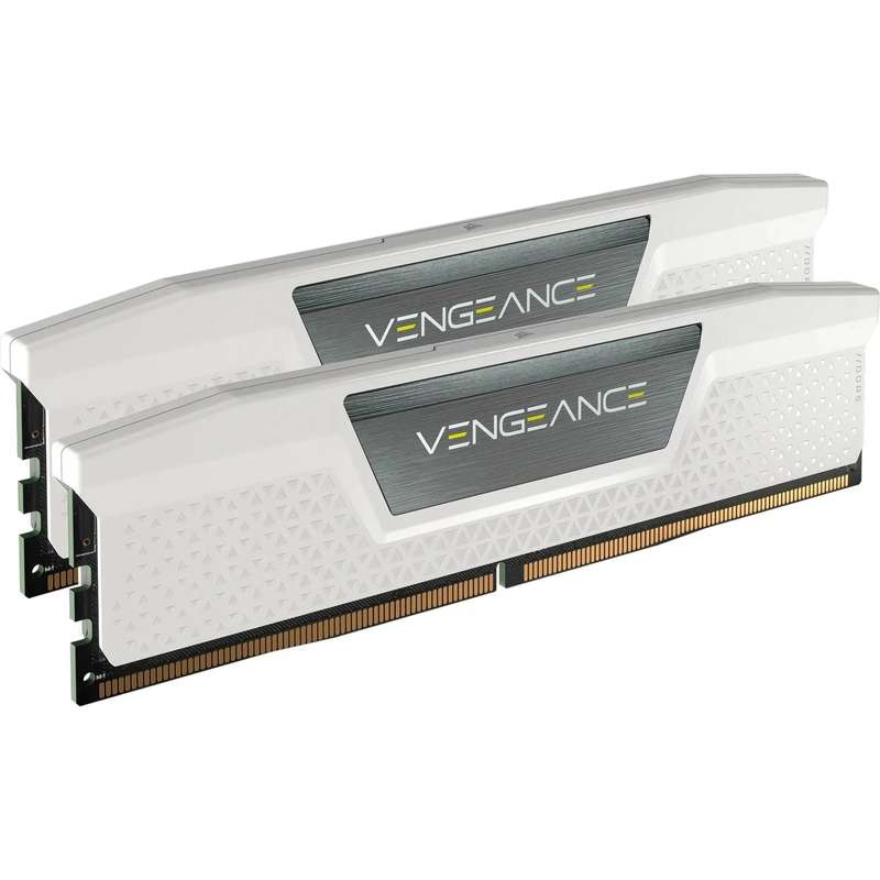 Corsair VENGEANCE DDR5 32GB (2 x 16GB) DDR5 6000 CL36-44-44-96 1.35V Intel XMP & AMD EXPO - White