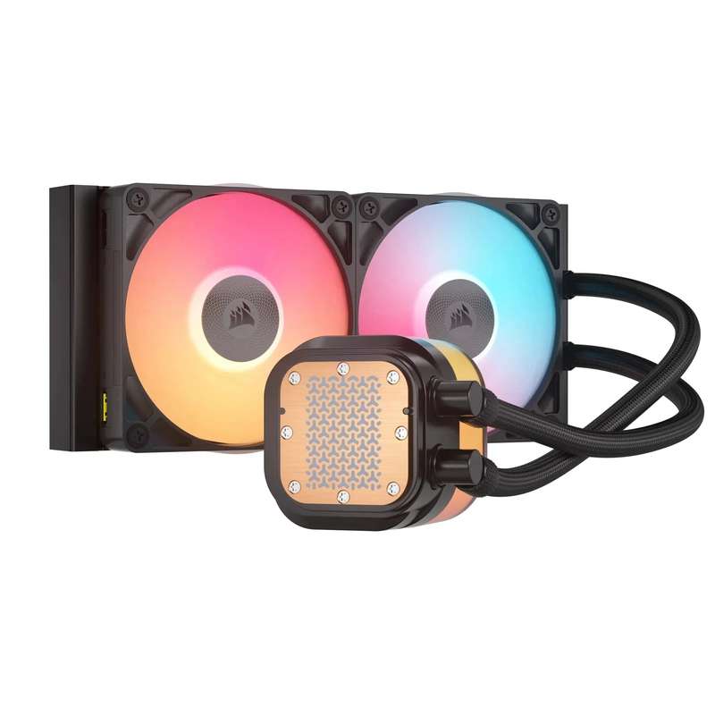 Corsair iCUE LINK TITAN 240 RX LCD Liquid CPU Cooler  RX120 RGB Fans  Fits Intel® LGA 1851...