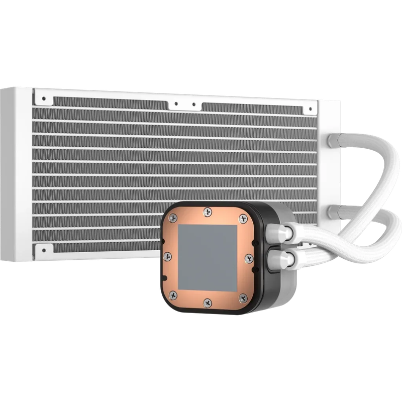 Corsair iCUE H100i ELITE RGB 240mm Liquid CPU Cooler - White AMD: AM5; AM4; sTRX4; sTR4 | Intel L...