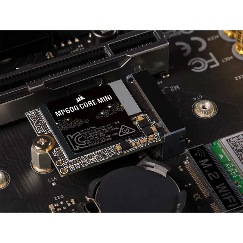 Corsair MP600 MINI (2230) 2TB M.2 NVMe PCIe Gen. 4 x4 SSD; Read Up To 5000MB/s; Write up to 3800MB/s