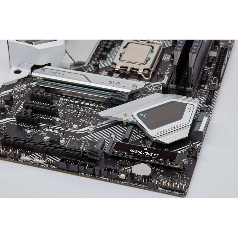 Corsair MP600 CORE XT 1TB NVMe PCIe M.2 SSD; Read Up To 5900MB/s; Write up to 5000MB/s.