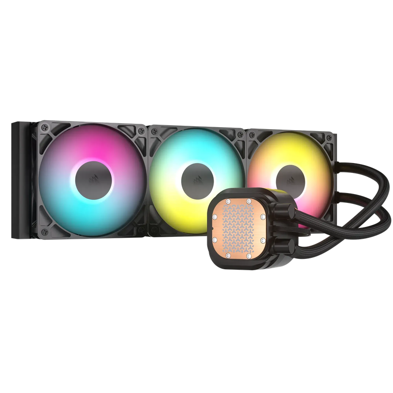 Corsair NAUTILUS 360 ARGB; 360mm Radiator; Liquid CPU Cooler; Intel® LGA 1851/1700; AMD® AM5/AM4