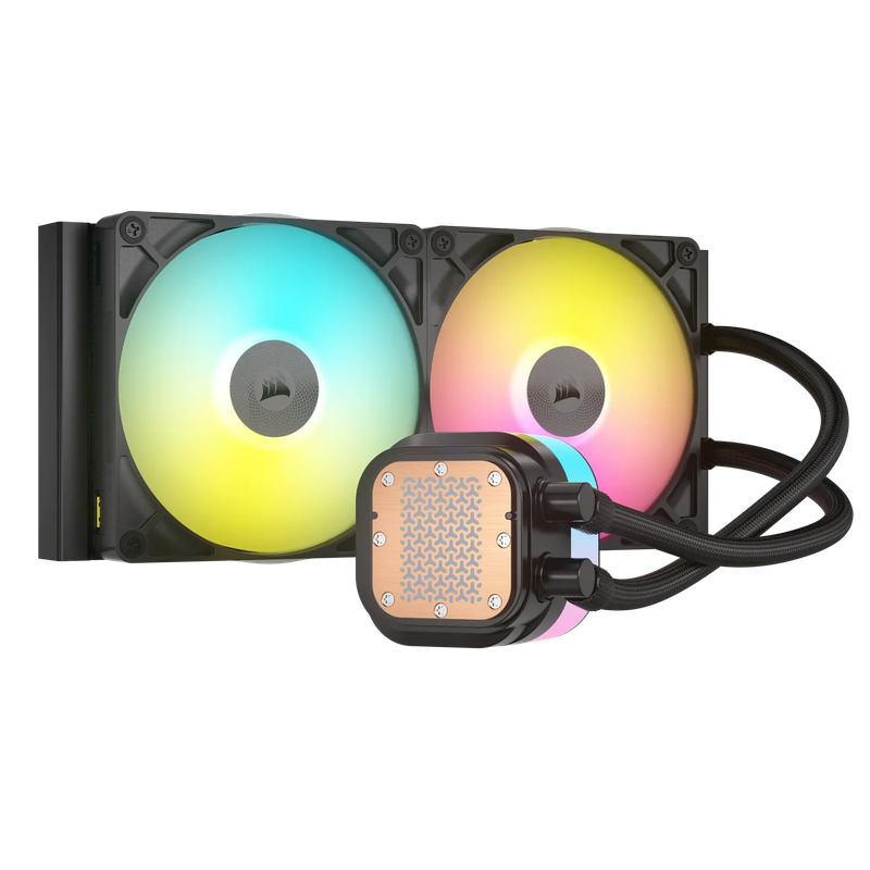 Corsair iCUE LINK TITAN 280 RX RGB Liquid CPU Cooler - RX140 RGB Fans  Fits Intel® LGA 1851/1...