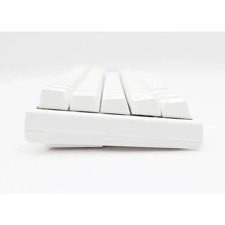 Ducky Keyboard One 2 Pro 60% Mechanical Keyboard; RGB; PBT Double Shot Keycaps  - White- Cherry S...