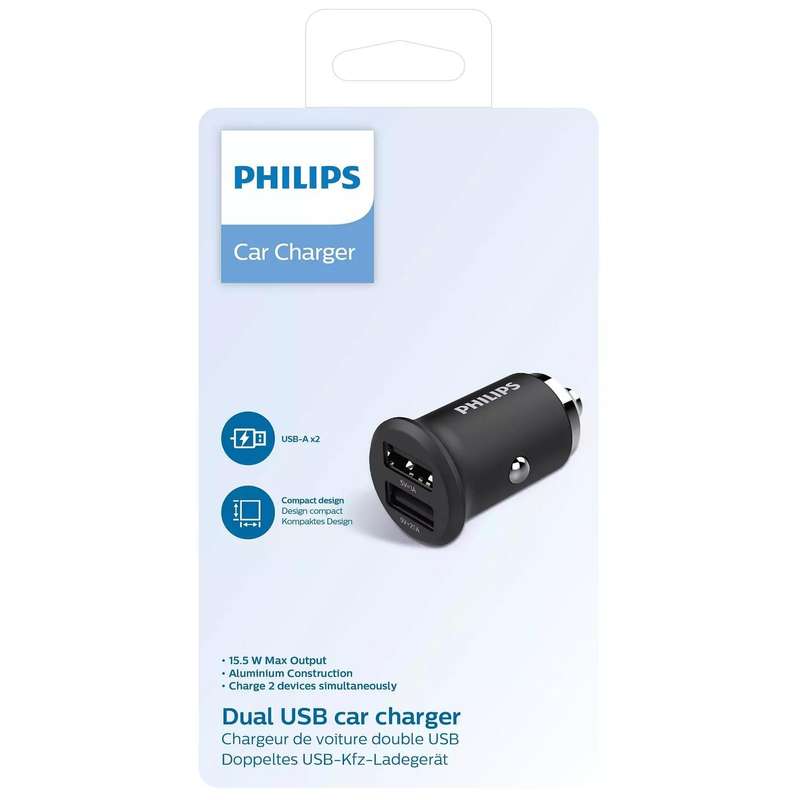 PHILIPS DUAL CAR CHARGER
