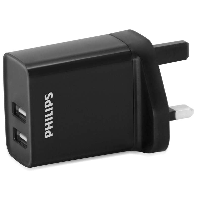 PHILIPS DUAL USB WALL CHARGER