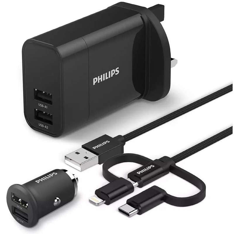 PHILIPS 3IN1 CHARGER UNIVERSAL