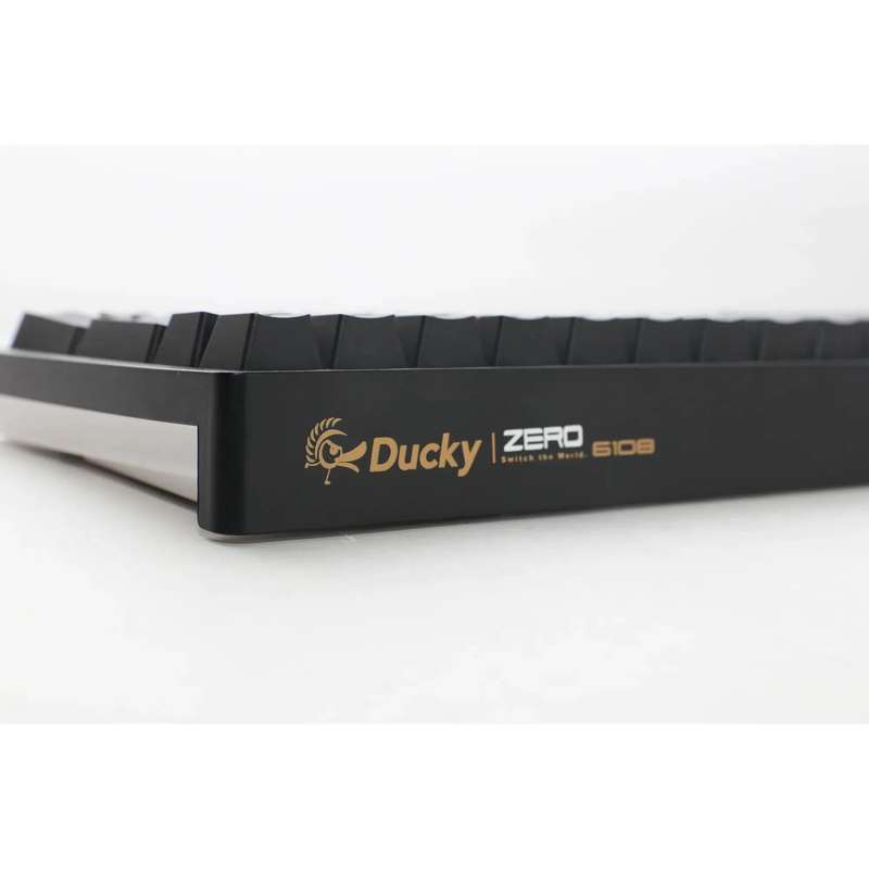 Ducky Keyboard Zero 6108 100% Mechanical Wireless Keyboard; RGB; USB 2.0 / 2.4GHz / BT - Cherry M...