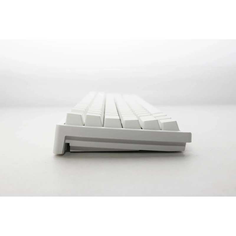 Ducky Keyboard Zero 6108 100% Mechanical Wireless Keyboard; RGB; USB 2.0 / 2.4GHz / BT - White - ...