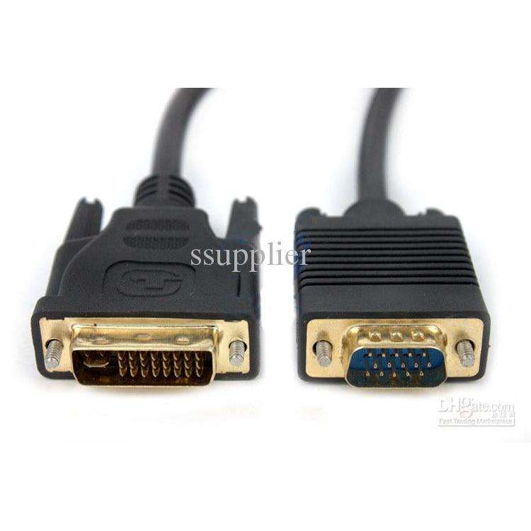 DVI - I TO VGA CABLE 1.8M 24+5