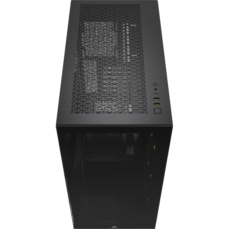 iCUE LINK 3500X RGB Black Mid-Tower PC Case; 2x 3.5'' |  2x 2.5'' Drive Bays; Up to 360mm Radiato...