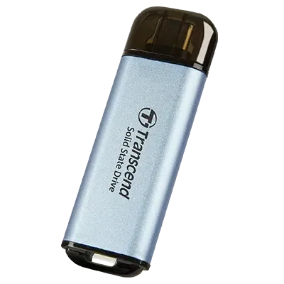 TRANSCEND 512 GB ESD300C USB3.2 TYPE C (USB 10Gbps) OTG COMPACT PORTABLE SSD  - Read 1050MB/s Wri...