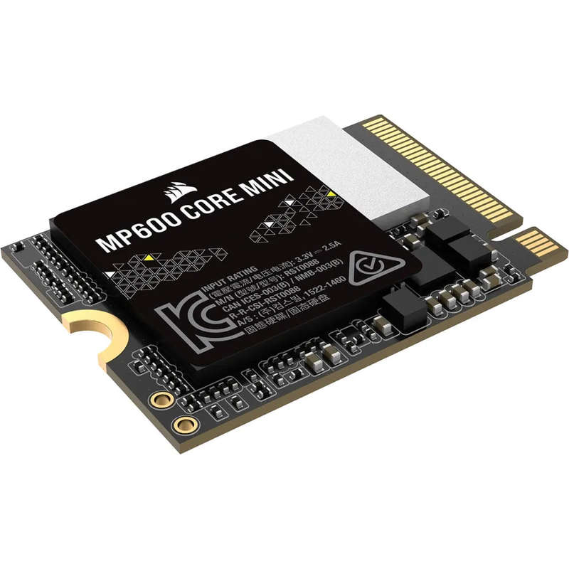 Corsair MP600 MINI (2230) 2TB M.2 NVMe PCIe Gen. 4 x4 SSD; Read Up To 5000MB/s; Write up to 3800MB/s
