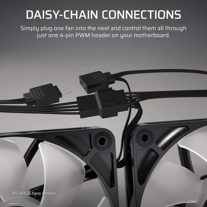 Corsair RS120 120mm PWM Fans Triple Pack