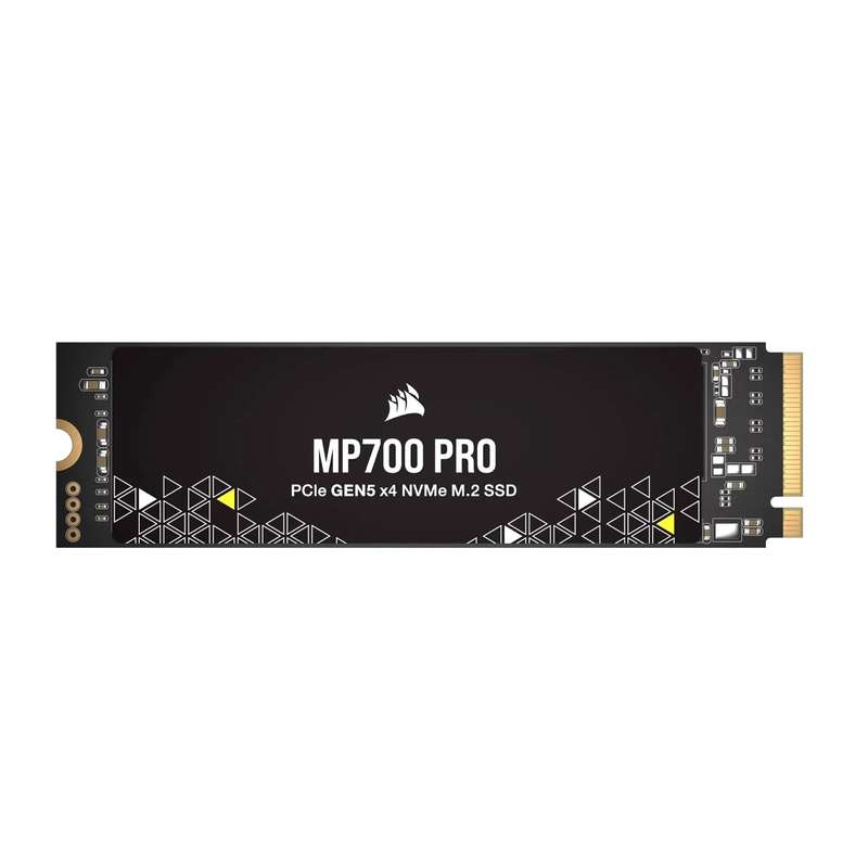 Corsair MP700 PRO 1TB M.2 NVMe PCIe Gen. 5 x4 SSD (no heatsink); Read Up To 11 700MB/s; Write up ...