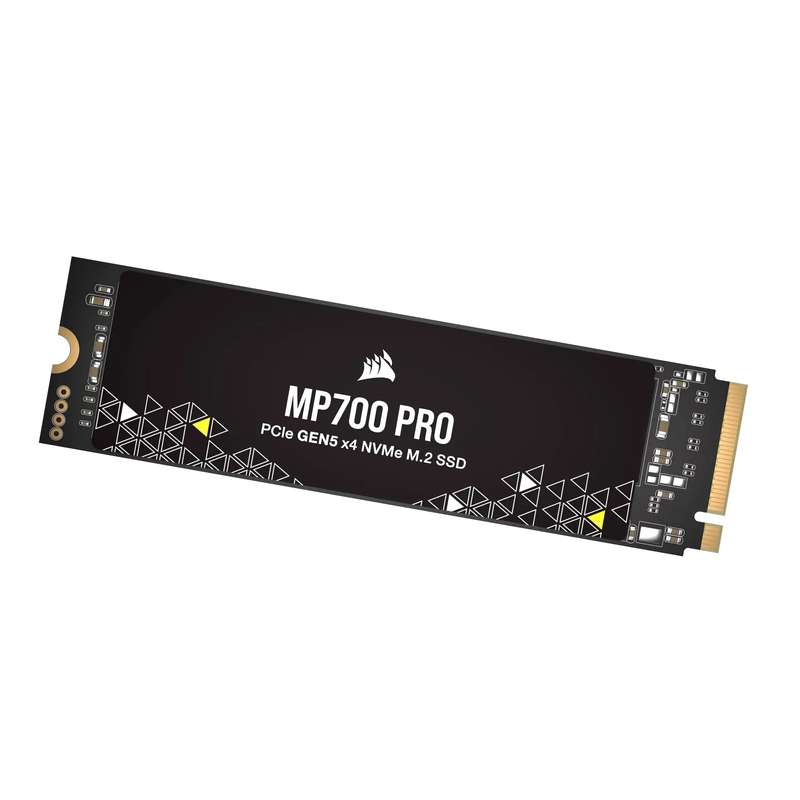 Corsair MP700 PRO 1TB M.2 NVMe PCIe Gen. 5 x4 SSD (no heatsink); Read Up To 11 700MB/s; Write up ...