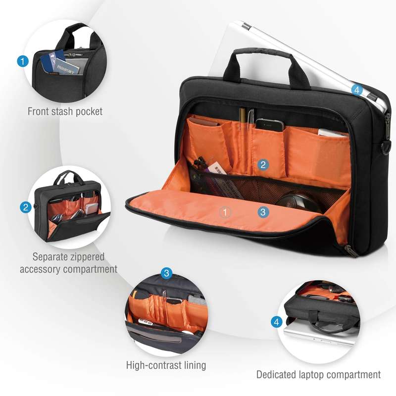 EVERKI EKB407NCH14 ADVANCE 14'' LAPTOP BRIEFCASE