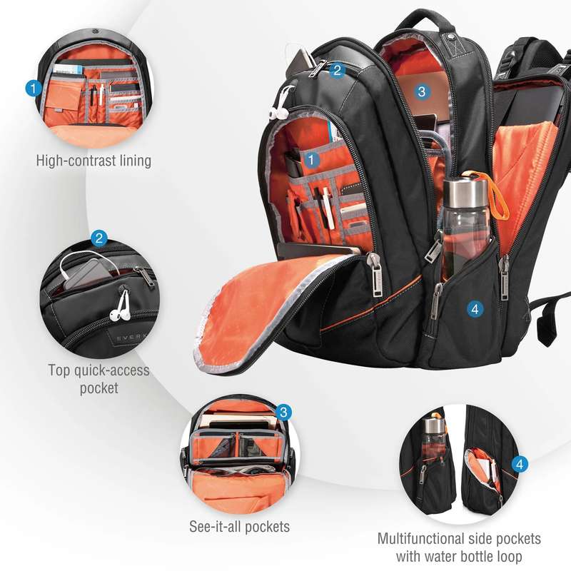 EVERKI EKP119 FLIGHT 16'' NOTEBOOK BACKPACK