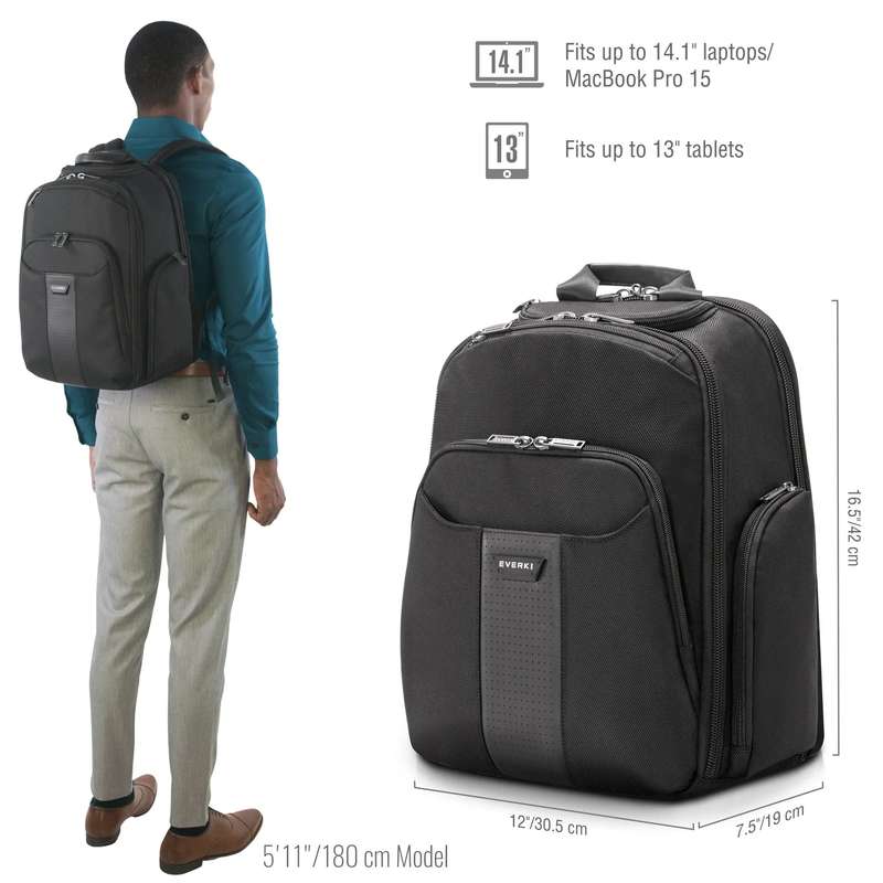 EVERKI EKP127B VERSA 2 15'' NOTEBOOK PACK