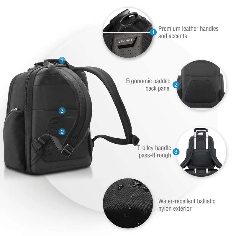 EVERKI EKP127B VERSA 2 15'' NOTEBOOK PACK