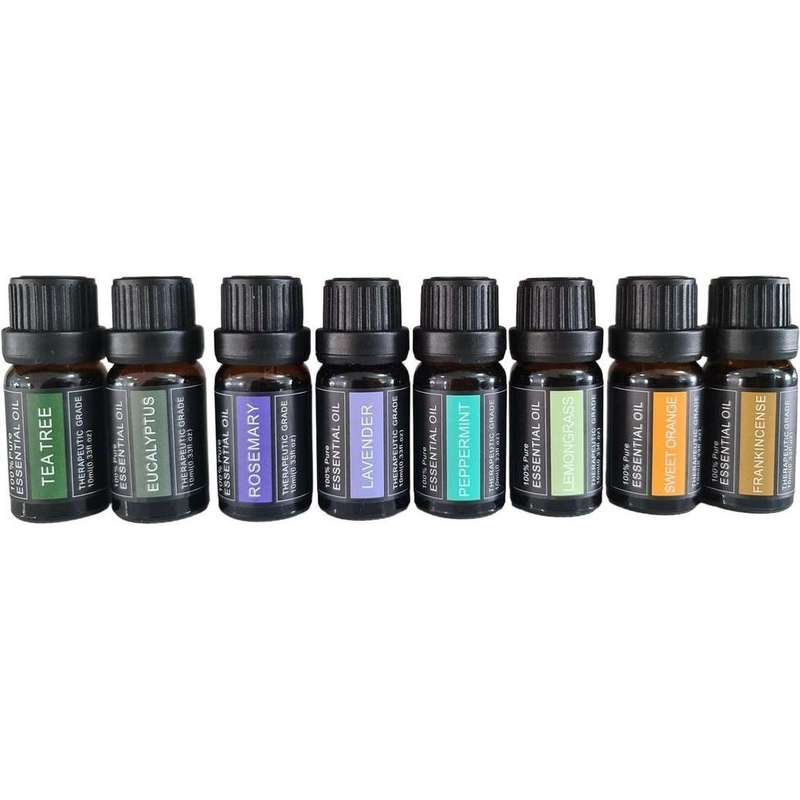 ESSENTIAL OIL 8 BOTTLES (B)
