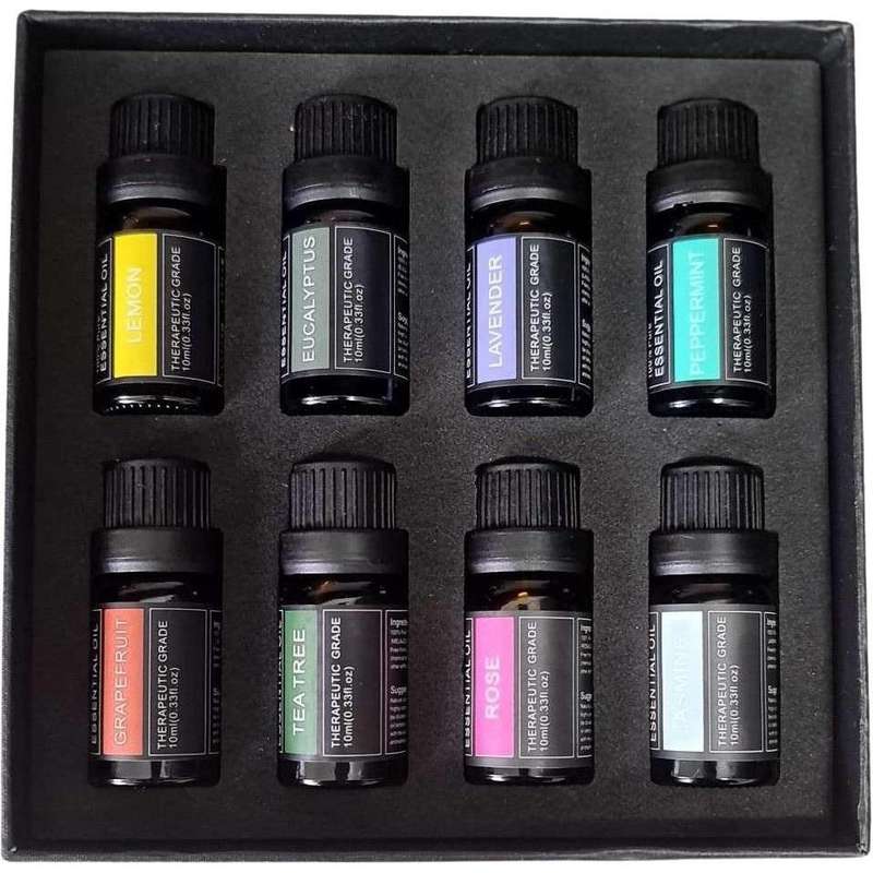 ESSENTIAL OIL 8 BOTTLES (C)