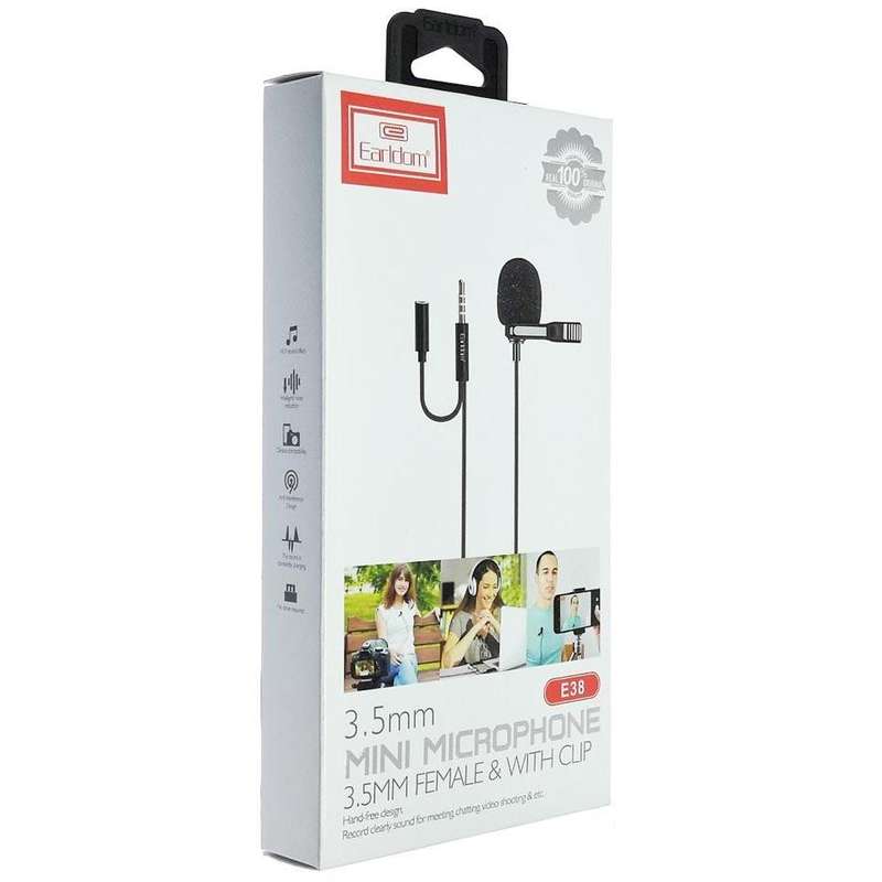 3.5MM STEREO M+F MINI MICROPHONE