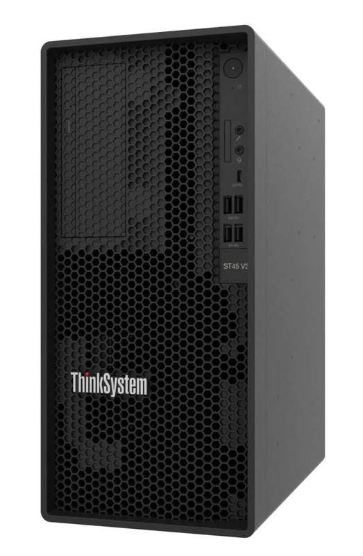 ThinkSystem ST45 V3 AMD EPYC 4124P (4C 3.8GHz 16MB Cache/65W); No RAID; 2x1TB SATA; 1x16GB; 500W ...