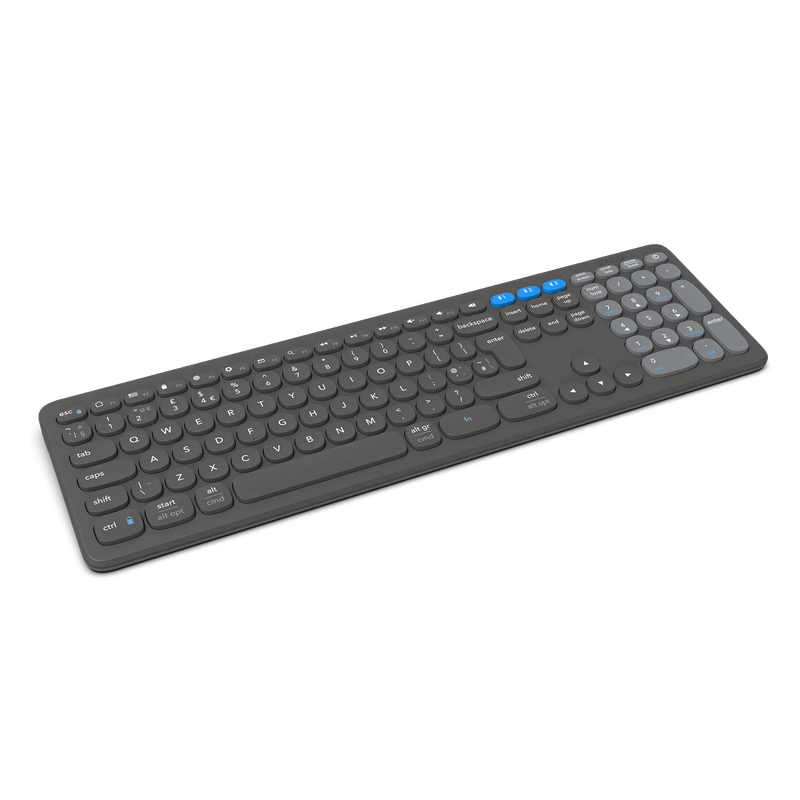 ZAGG Pro Keyboard 17'' Full Size-Charcoal-UK