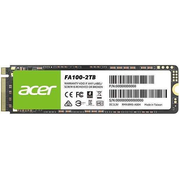 ACER 2TB M.2 NVME PCIE GEN3 X 4 SSD